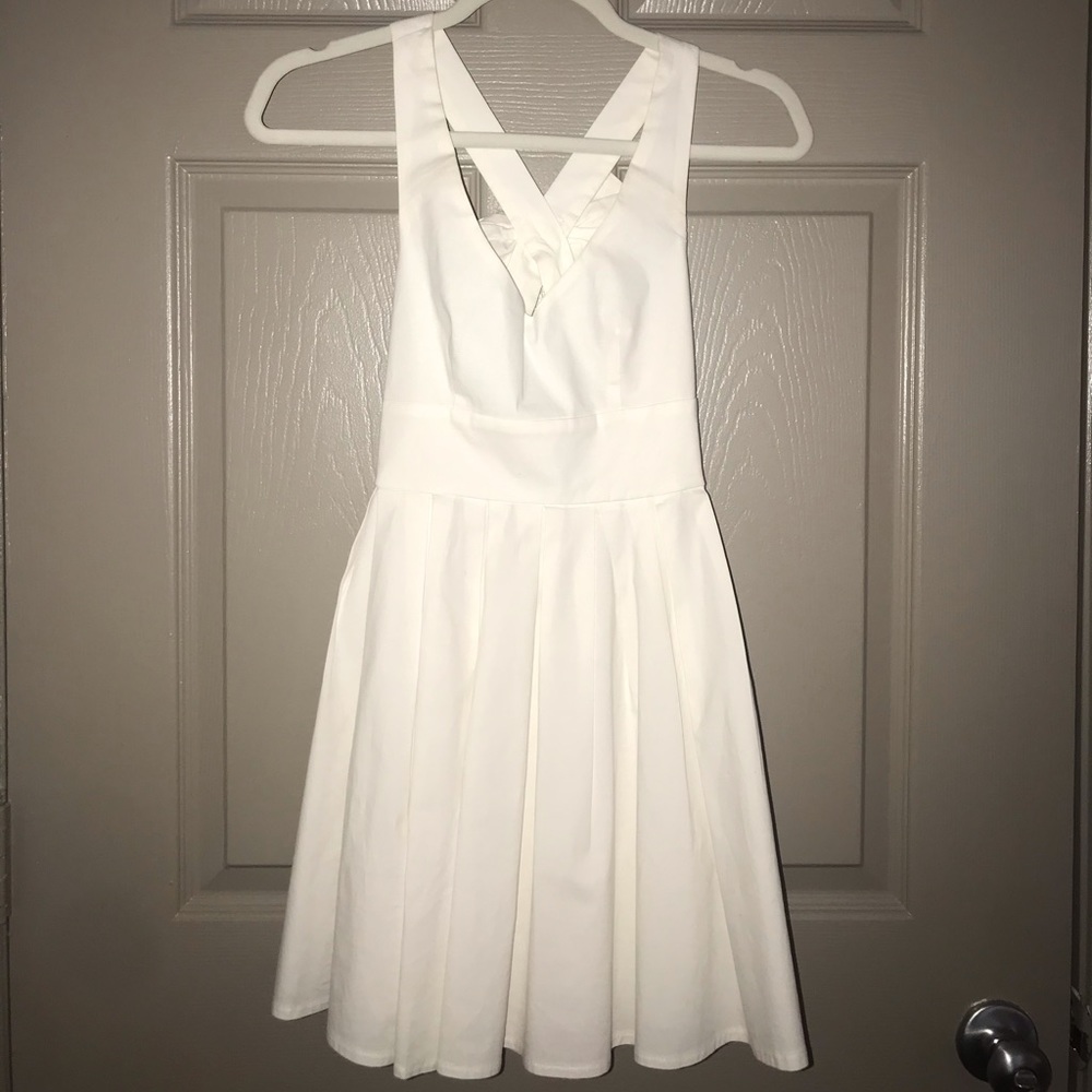 Mini Dress with Open Back